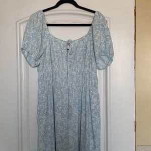 Maxi long floral dress